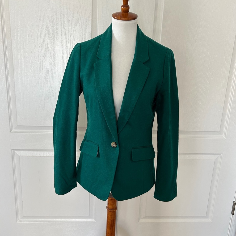 Pim + Larkin Classic Wool-blend Blazer